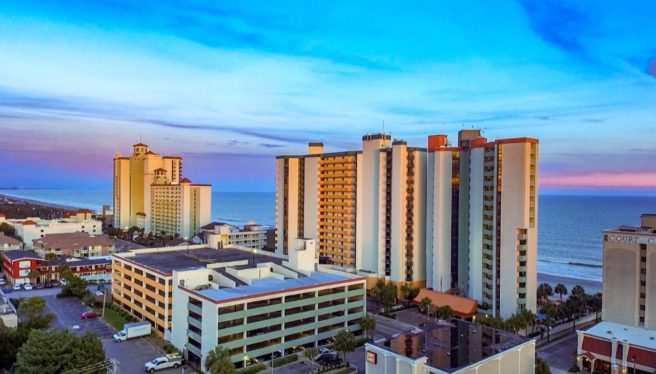 Oceanview Studio Escape With Beach Steps Away! 1828 Myrtle Beach Exterior foto